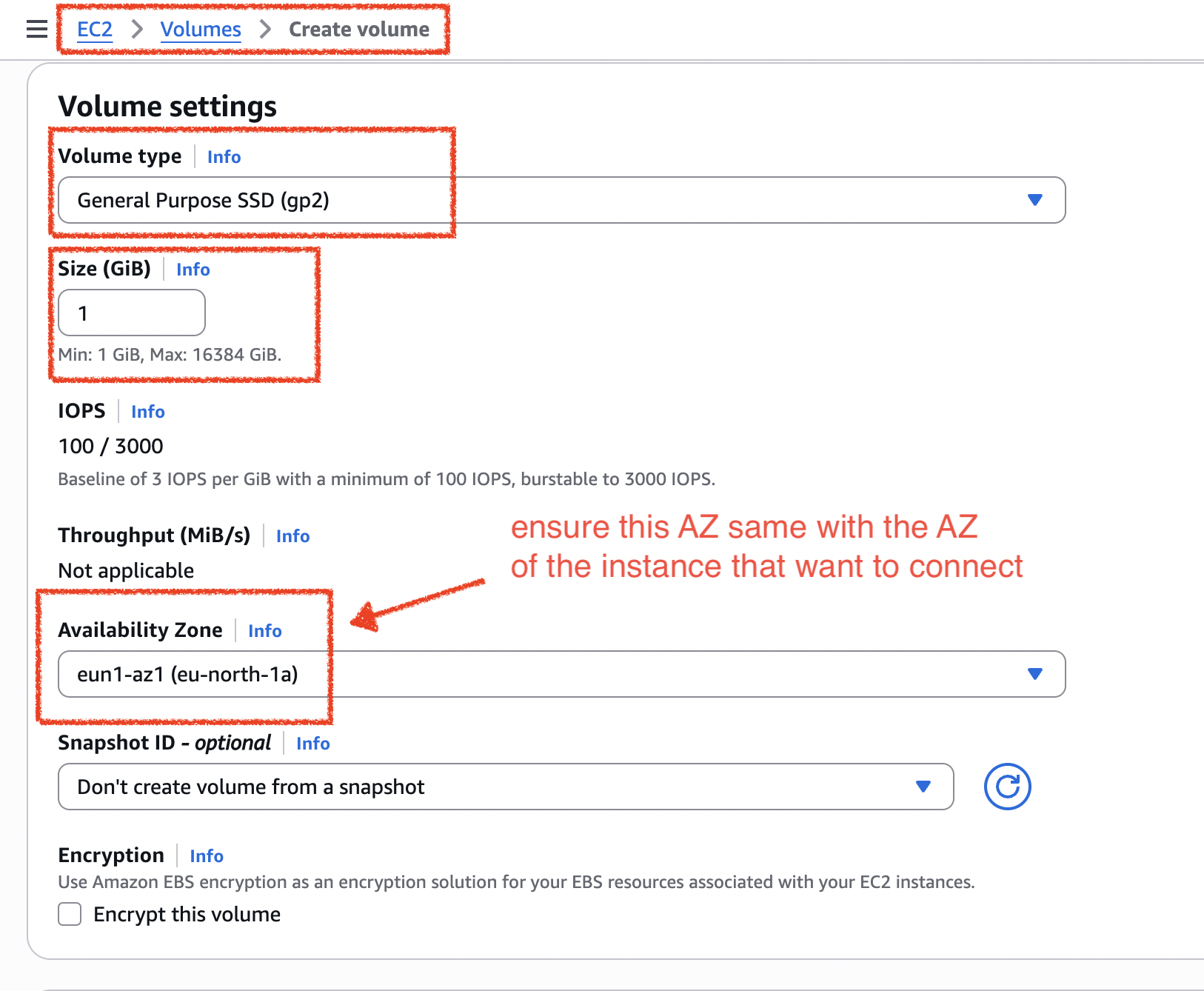 aws-ebs-volume-settings